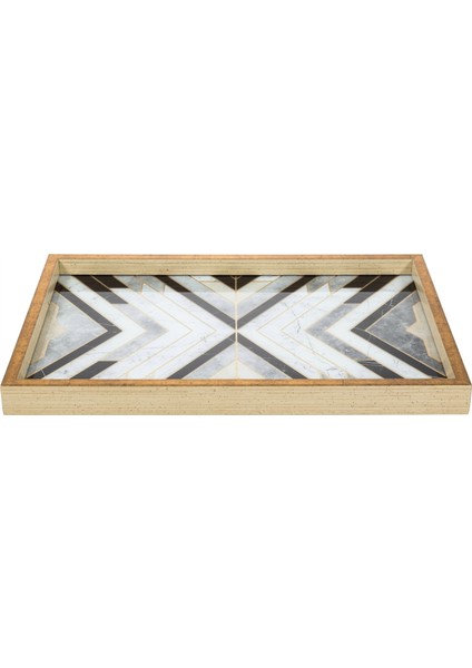 LINE DEKORATİF TEPSİ 31X42CM GOLD modelleri