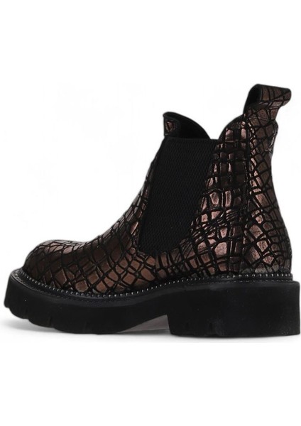 Kahverengi Deri Kadın Düz Bot 01WR3401 01WR3401 indirimleri