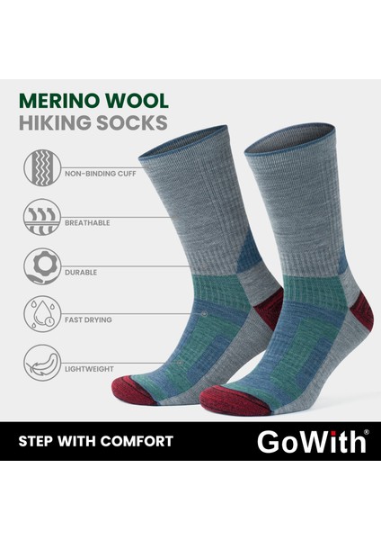 Yünlü Taban Altı Havlulu Dikişsiz Hiking Çorabı 3592 fırsatları