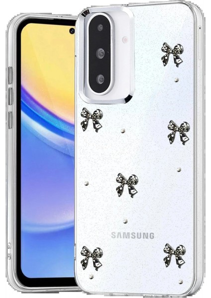 Samsung Galaxy A36 Fiyonk Desenli Kapak - Desen 10