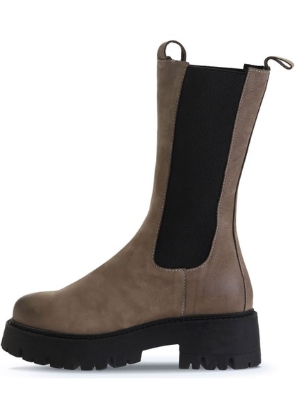 Vizon Nubuk Kadın Dolgu Topuklu Bot 01WV3115 01WV3115 modelleri