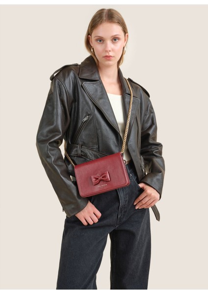 Bordo Kadın Omuz Çantası 250102 fiyatları