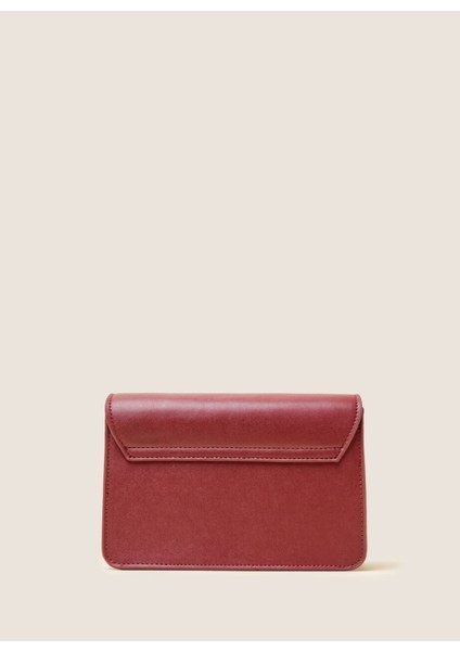 Bordo Kadın Omuz Çantası 250102 fırsatları