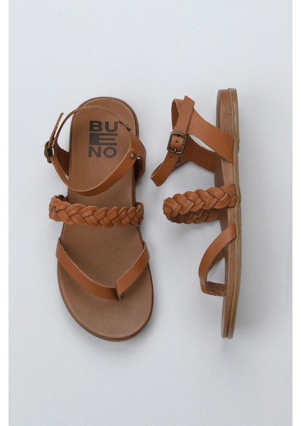 Taba Deri Kadın Parmak Arası Sandalet 01WU4201 01WU4201