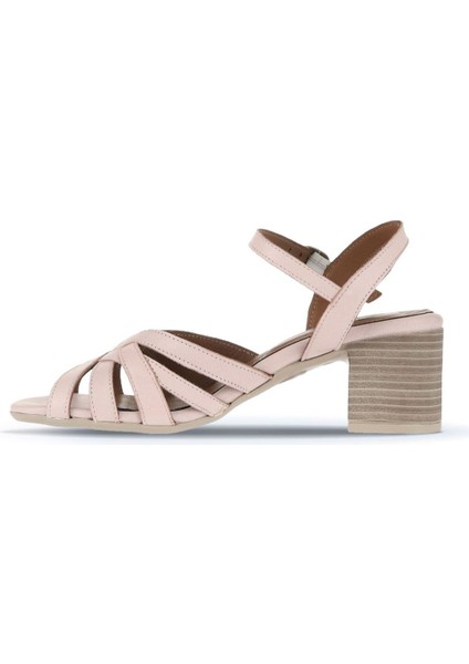 Pudra Deri Kadın Topuklu Sandalet 01WA2800 01WA2800 modelleri