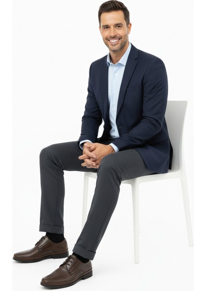 Erkek Bağcıklı Poli Taban Comfort Model Tam Kalıp Deri Ortopedik Klasik Ayakkabı fiyatları