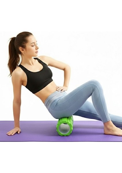 Pro Foam Roller Pilates Masaj Rulosu Köpüğü Fitness Yoga Roller Yeşil fiyatları