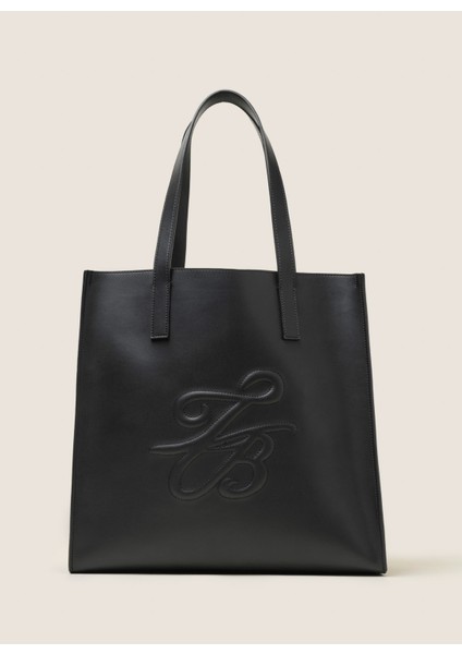Siyah Kadın Shopper Çanta 9047