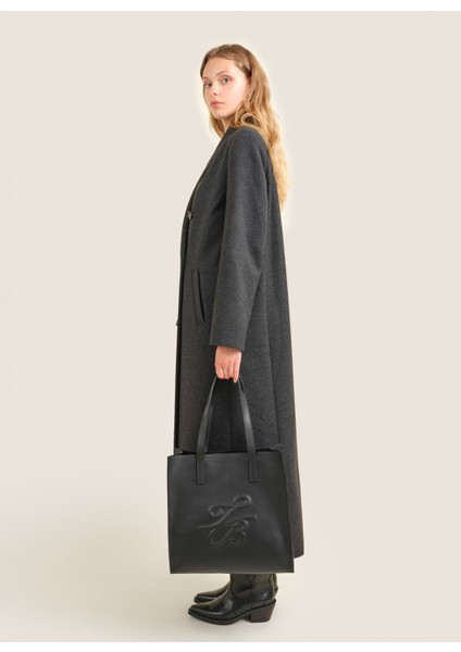 Siyah Kadın Shopper Çanta 9047 fiyatları