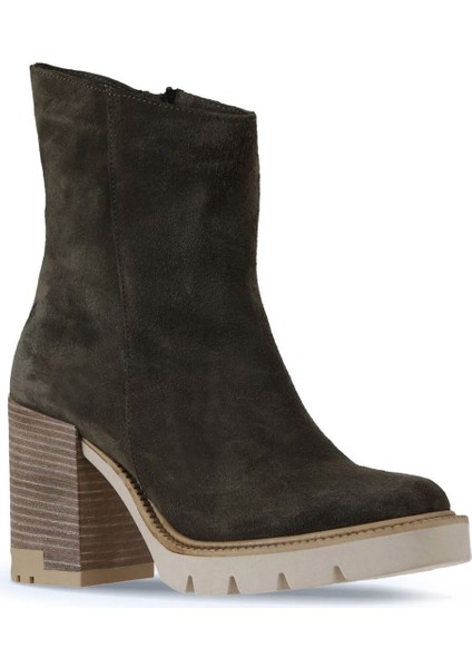 Haki Süet Kadın Topuklu Bot 01WV0500 01WV0500 fiyatları