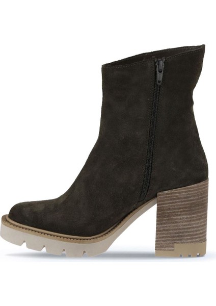 Haki Süet Kadın Topuklu Bot 01WV0500 01WV0500 modelleri