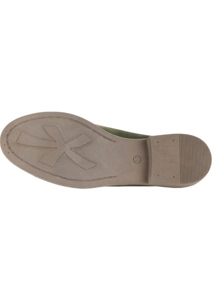 Haki Nubuk Kadın Düz Bot 01WD3805 01WD3805 indirimleri