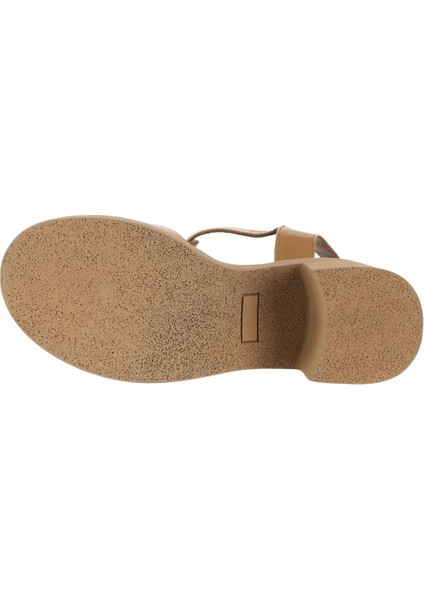 Taba Deri Kadın Topuklu Sandalet 01WA1702 01WA1702 indirimleri