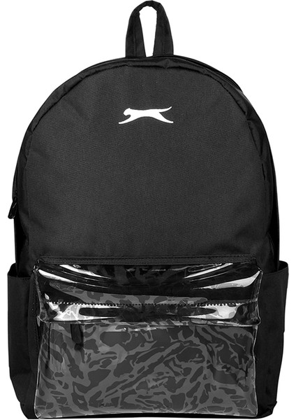 Pvc Detaylı Black Sırt Çantası