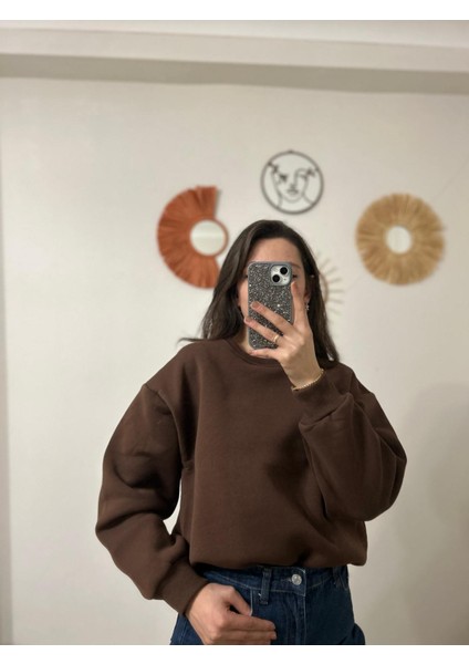 Sweatshirt 3 Iplik Şardonlu