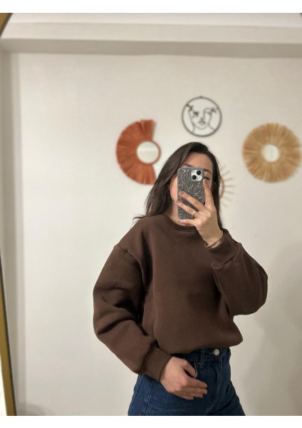 Sweatshirt 3 Iplik Şardonlu fırsatları