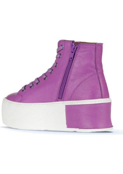 Lila Deri Kadın Spor Bot 01WS7003 01WS7003 fırsatları