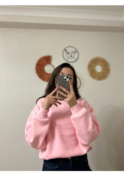 Sweatshirt 3 Iplik Şardonlu