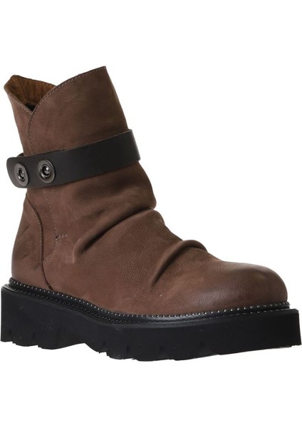 Kahverengi Nubuk Kadın Düz Bot 01WR3408 01WR3408 modelleri