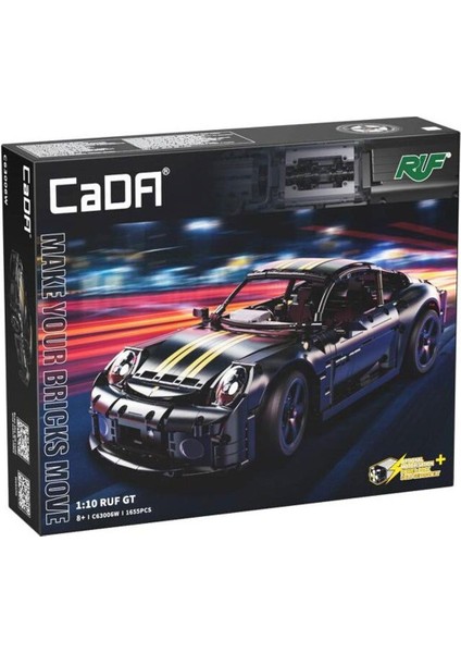 C63006W Cada 1:10 Ruf Gt Blok Seti 1655 Parça -Vagon Life