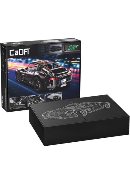 C63006W Cada 1:10 Ruf Gt Blok Seti 1655 Parça -Vagon Life