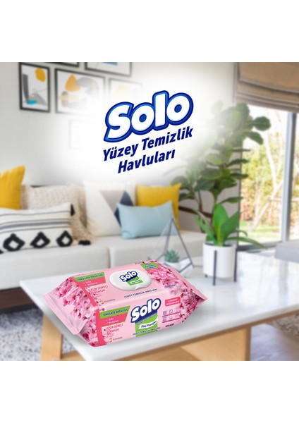 Temizlikte Doğal Güç Sakura Yüzey Temizlik Havlusu 6'lı 600 Yaprak