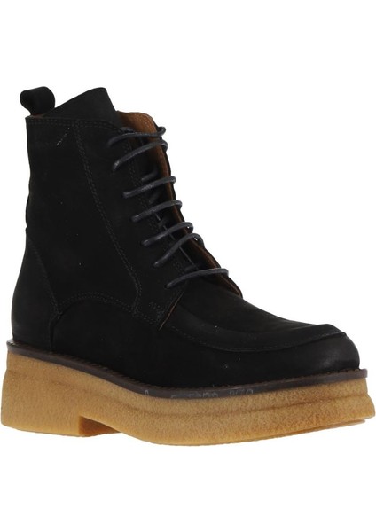 Siyah Nubuk Kadın Topuklu Bot 01WV0213 01WV0213 modelleri