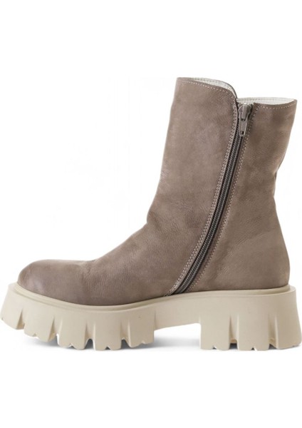 Vizon Nubuk Kadın Dolgu Topuklu Bot 01WV4602 01WV4602 modelleri