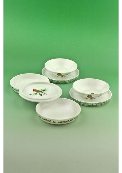 Cardinal 7 Parça Porselen Tabak & Kase Seti fiyatları