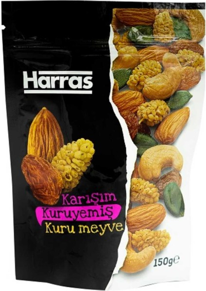 Yerli Premium Lüks Karışık Kuruyemiş Kuru Meyve 4 Adet x 150 gr fiyatları