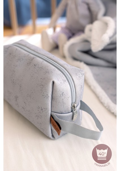 Kirli Temiz Islak Organizer Çantası Solid Gri Bebek Çocuk Kıyafet Çamaşır Anne Makyaj Alezli Çanta fiyatları