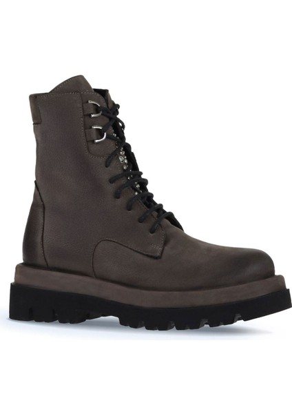 Gri Nubuk Kadın Dolgu Topuklu Bot 01WV1000 01WV1000 modelleri