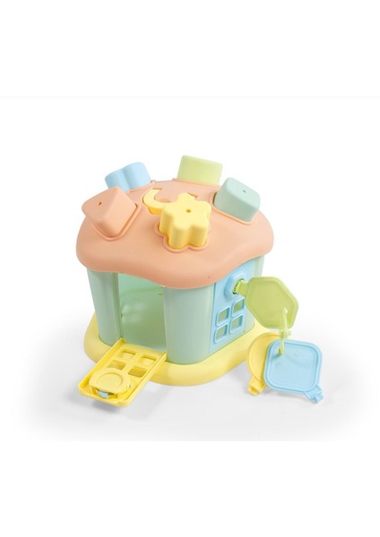 5196 Sevimli Bultak Ev Kilitli Kapı -Dolu Oyuncak modelleri