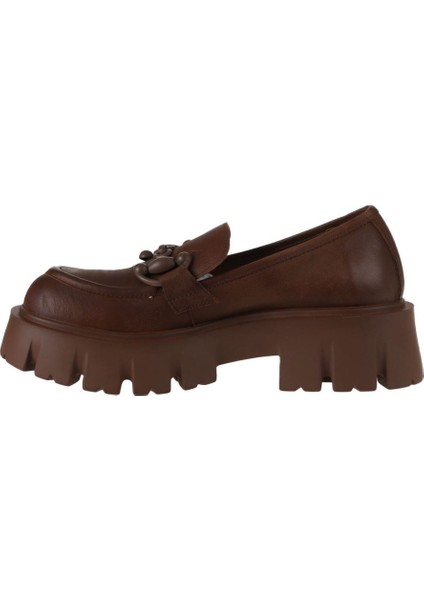 Taba Deri Kadın Dolgu Topuklu Ayakkabı 01WV4603 01WV4603 fırsatları