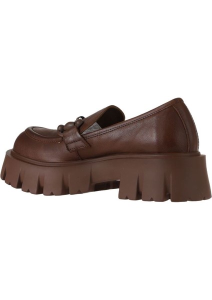 Taba Deri Kadın Dolgu Topuklu Ayakkabı 01WV4603 01WV4603 indirimleri