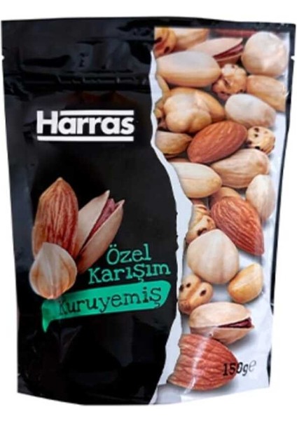 Yerli Premium Özel Kavrulmuş Lüks Karışık Kuruyemiş 4 Adet x 150 gr fiyatları