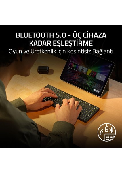 Joro Kablosuz Klavye Us Layout RZ03-02360100-R3M1 fiyatları