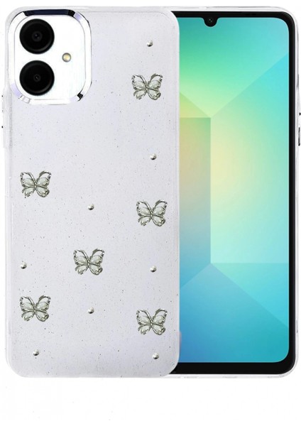 Samsung Galaxy A06 Fiyonk Desenli Kapak - Desen 1