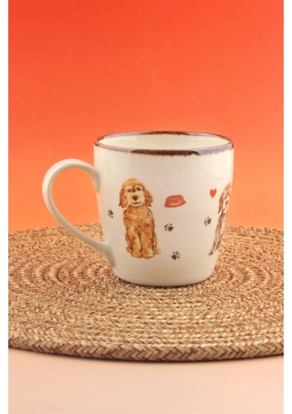 Retro Dog Akıtma Porselen Kupa fiyatları
