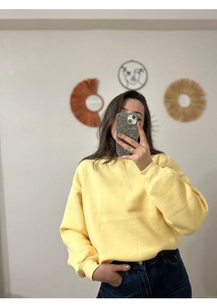 Sweatshirt 3 Iplik Şardonlu fırsatları