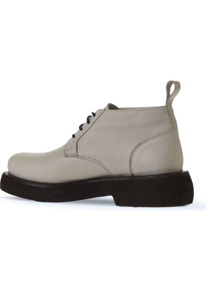 Bej Deri Kadın Düz Bot 01WT0503 01WT0503 indirimleri