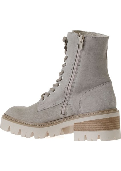 Bej Süet Kadın Topuklu Bot 01WV3302 01WV3302 indirimleri