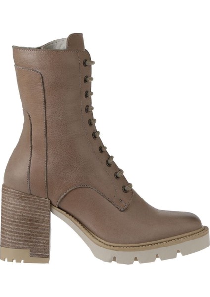 Vizon Deri Kadın Topuklu Bot 01WV0506 01WV0506