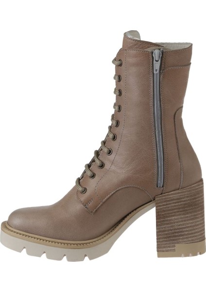 Vizon Deri Kadın Topuklu Bot 01WV0506 01WV0506 modelleri