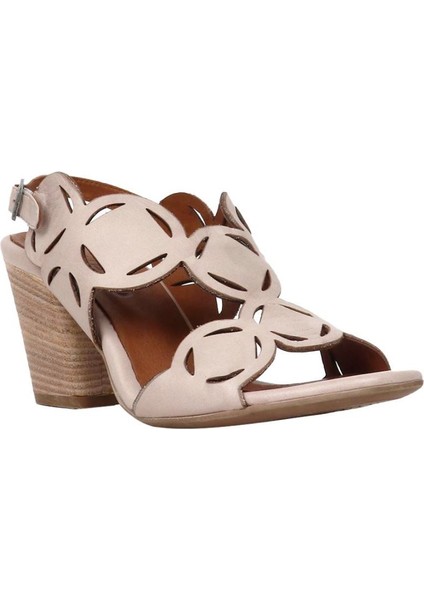 Gri Deri Kadın Topuklu Sandalet 01WQ2902 01WQ2902 fiyatları