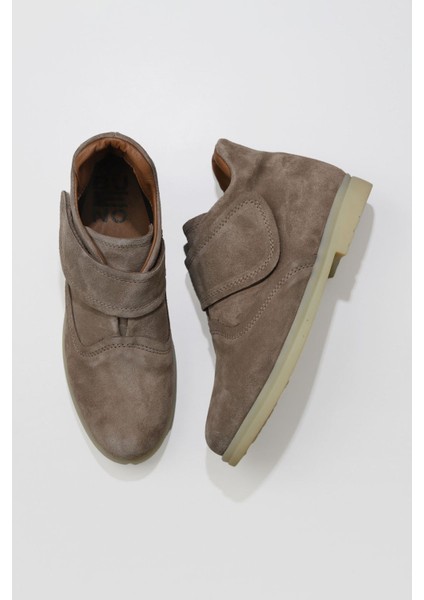 Vizon Süet Kadın Düz Bot 01WT3312 01WT3312