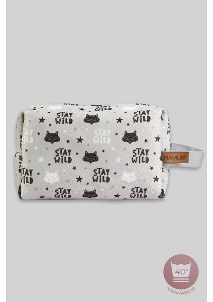 Kirli Temiz Islak Organizer Çantası Fox Bebek Çocuk Kıyafet Çamaşır Anne Makyaj Alezli Çanta modelleri