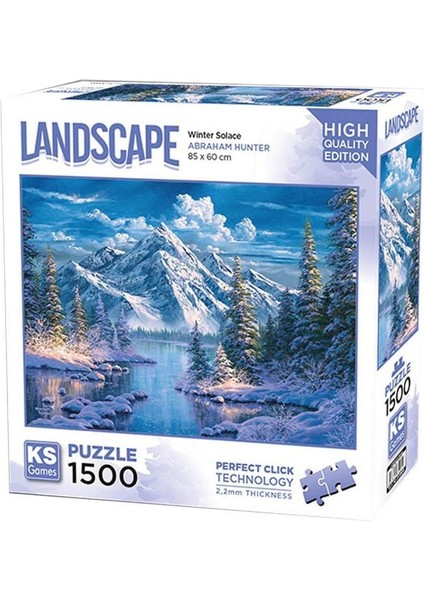 22025 Winter Solace 1500 Parça Puzzle -Ks Games