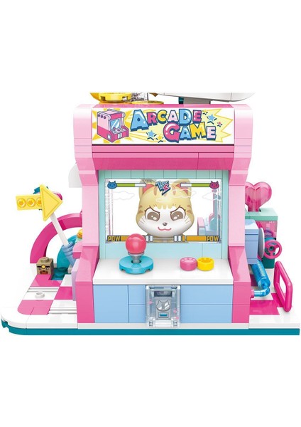 KP28019 Keeppley Orange Cat Game Room Blok Seti -Vagon Life indirimleri