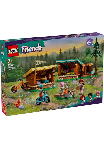 42624 LEGO Friends Macera Kampı Şirin Kulübeler 437 Parça +7 Yaş